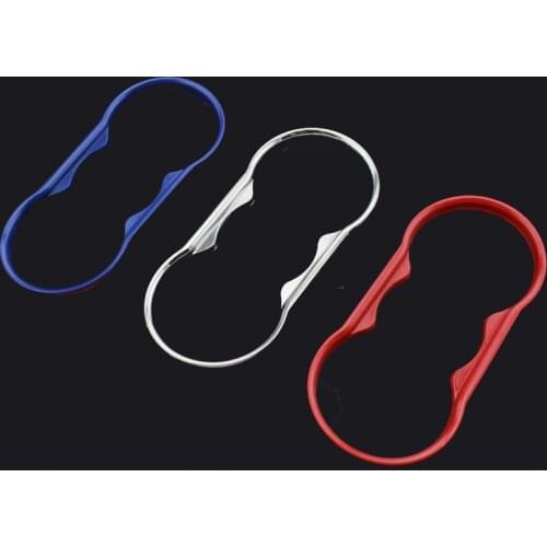 Foal Burning ABS Water Cup Protection Trim Cover Sticker for Ford Fiesta 2009 - 2013 for Ford Focus 2 2005-2012 Accessories