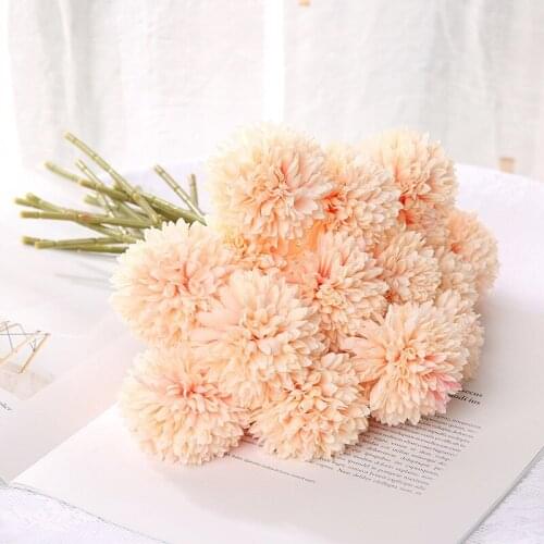 1Pcs Artificial Flowers Silk Plastic Artificial Bridal Wedding Home Garden Party Wedding Decoration Kichen Accessorize Tool