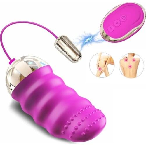 10 Speed USB Rechargeable Mini Desgin Wireless Remote Control Powerful Silicone Waterproof Small Massager Home Personal Sex Toys