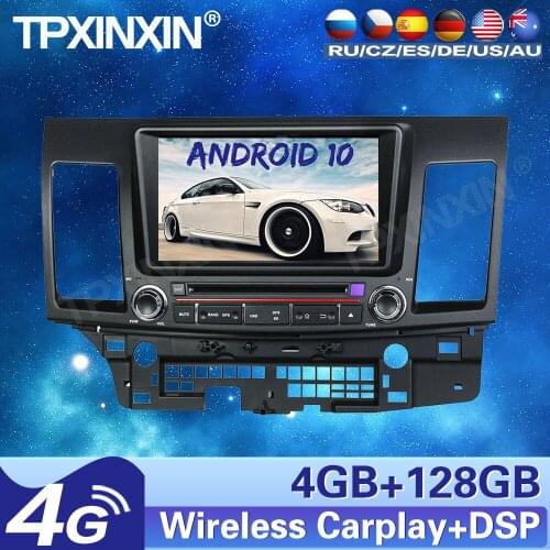 128G For Mitsubishi Lancer 2006 2007 2008 2009 2011 2012 Android Car Tape Recorder video Multimedia DVD Player GPS Navigation