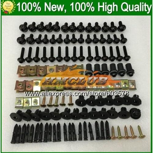 Fairing bolts full screw kit For KAWASAKI ZX12R 02 03 04 05 06 ZX 12R ZX-12R 2002 2003 2004 2005 2006 CL47 Nuts bolt screws Nut