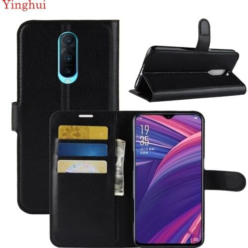 For OPPO R17 Pro Case Flip Leather Phone Case For OPPO R17 Pro Wallet Leather Stand Cover Filp Cases