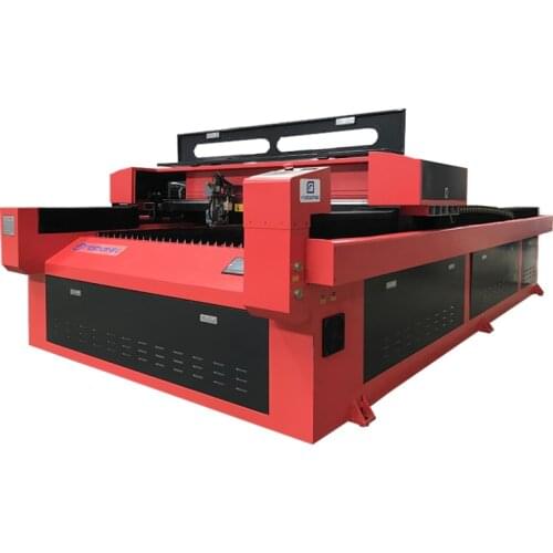 Hybrid Co2 Auto focus Steel Laser Cutting Machine With DSP System 1325 Metal Laser Cutter Engraver With Water Chiller Cw-5200