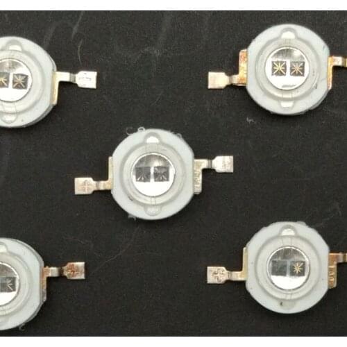 2W high power infrared diode infrared led 850nm IR lamp Built-In 2PCS 40mil chips package 120 degrees