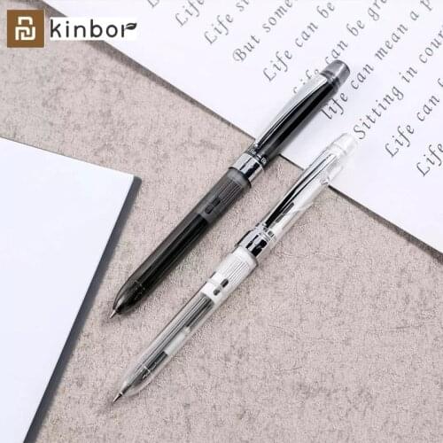 Youpin Kinbor 3way Multifunction Pens 0.5mm Black Red Refill Gel Pen Mechanical Pencil Exclusive Rubber Office School Stationery