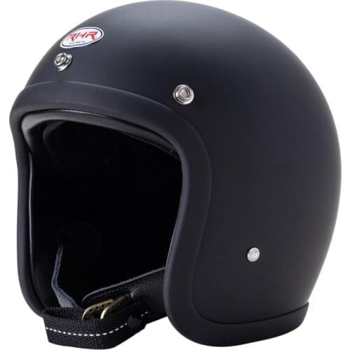 TT&CO series motorcycle helmet RHR fiberglass shell helmet low profile and no mushroom head helmet Vintage helmet