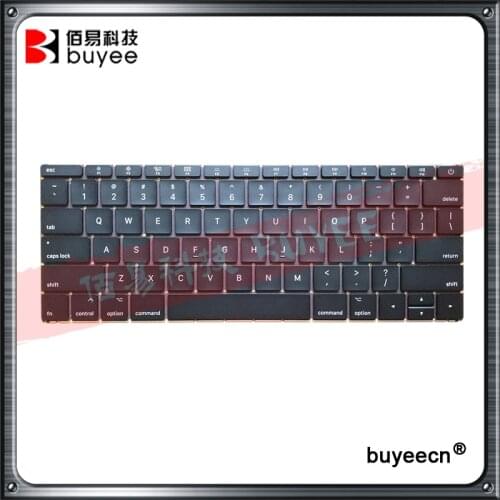 NEW Genuine A1534 UK Keyboards 2017 For Macbook Air Retina 12'' English A1534 UK Keyboard Replacement