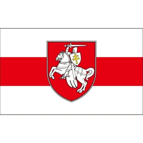60x90cm 150x90cm 120x180cm Belarus White Knight Pagonya Flag For Decoration