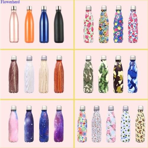 Bullet Cup Stainless Steel Insulation Cup Coke Bottle Bowling Cup Water Bottle VacuumFlask Thermal Sport Chilly Hot Cold Cup