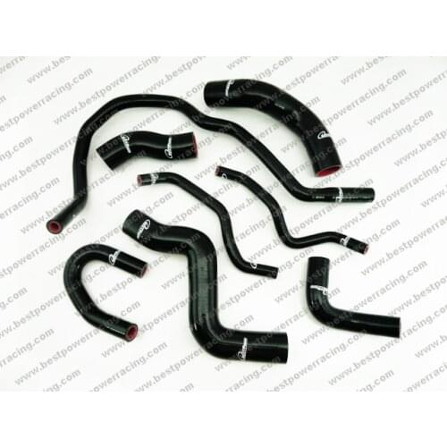 SILICONE RADIATOR/HEATER HOSE/PIEP FOR VW GOLF GTI 2.0T FSI MKV MK 5 BLACK