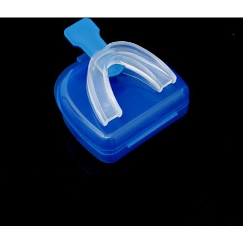 Anti-Snoring Apnea Guard Bruxism Mouthguard Device Prevent Stop Snoring with Box for Sleep Care Products Tools Face Care
