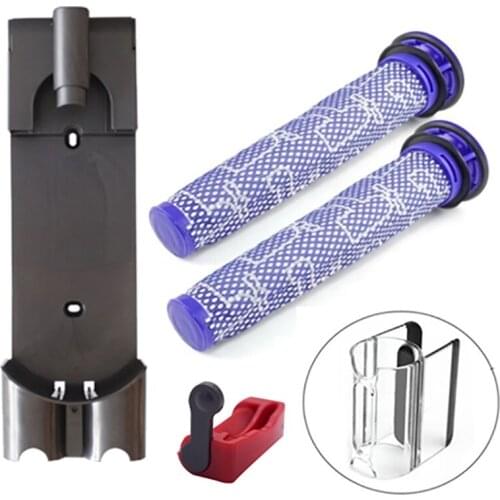 For Dyson V7 V8 V10 V11 Storage Holder Attachment Clip Trigger Lock Bottom Vacuum Cleaner Household Cleaning Tool