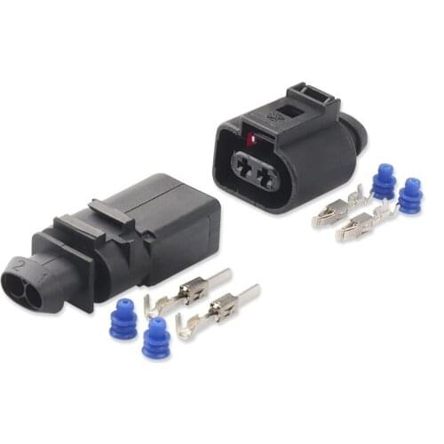 100sets 2 Pin auto Female Male 3.5 Auto waterproof connector DJ7025A-3.5 Plug Waterproof Connector