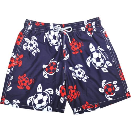2020 Brand Brevil Beach Board Shorts Men Turtles Swimwear 100% Quick Dry Bermuda Mens Bathing Shorts Sexy Boardshorts