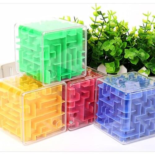 3D Cube Puzzle education Toys Beads Solid Maze Marbles Adult Stress Relief Toys Children DIY puzzle Gift Toy Party Game Toy Xmas
