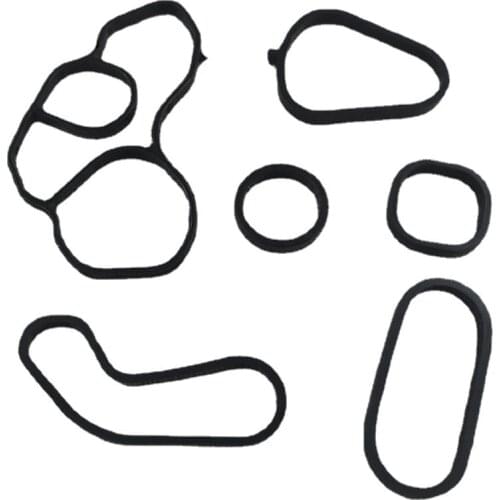 50 pcs Oil Cooler Gasket Seal and Filter Housing Gasket Set For 2007-2016 11428643758 ,11427557010,11428643747