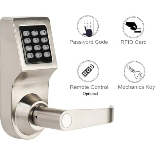 Home Electric Door Lock RFID Digital Lock Gate Opener Mechanical Code lock Handle Battery Phone TTLock Bluetooth Lock