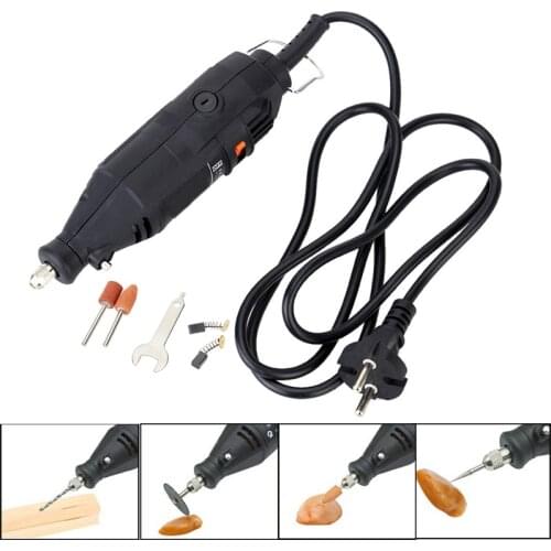 YEODA 180W Electric Grinding Tool Set Mini Portable Electric Rotary Drill Grinder Versatile Bits Engrave Tools DIY Kits