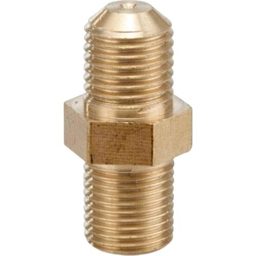 BRASS .035" Restrictor Turbo Oil Feed Line Restrictor Fitting 4 AN x 7/16-24