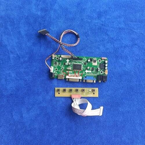 LVDS 40 Pin Fit LTN140AT01/LTN140AT02 M.NT68676 60Hz WLED 1366*768 LCD display controller board HDMI-compatible DVI VGA DIY Kit