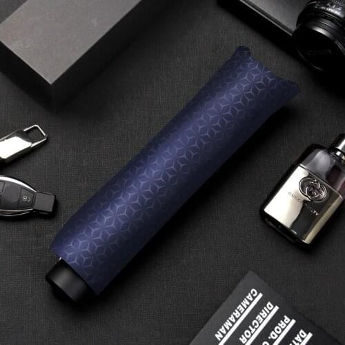 Umbrella Mens Double Enhanced Sunshine Umbrella Shade Umbrella Sunscreen Ultraviolet Protection And Rain Protection