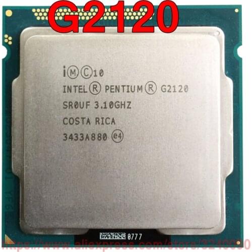 Original Intel CPU PENTIUM G2120 SR0UF Processor 3.10GHz 3M Dual-Core Socket 1155 free shipping speedy ship out