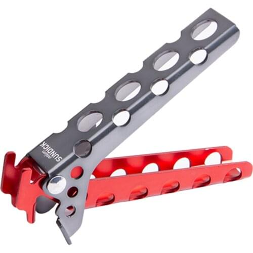 Camping Outdoor Pot Pan Gripper Handle Bowl Gripper Dish Holder Cookware Anti-hot Pot Pan Gripper Holder Picnic Kitchen Tool