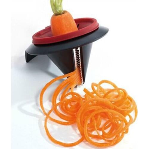 Vegetable Spiral Slicer Peeler Funnel Model Peeler Kitchen Gadget Cooking Tool