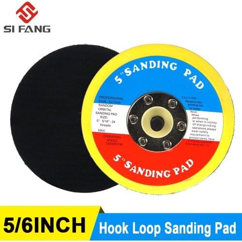 5/6 Inch Polishing Sanding Disc Pneumatic Self-adhesive Suction Cup Pad Sticky Disk Sandpaper Sucker For Electric Grinder