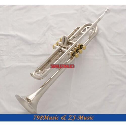 Professional Silver Nickel Trumpet Monel Piston Bb Key