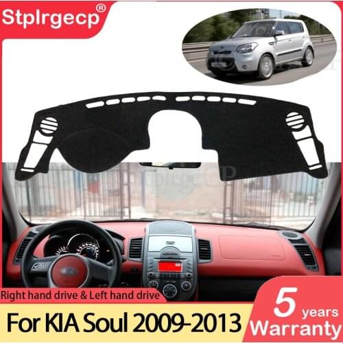 For KIA Soul 2009 2010 2011 2012 2013 AM Anti-Slip Mat Dashboard Cover Pad Sunshade Dashmat Protect Carpet Anti-UV Accessories