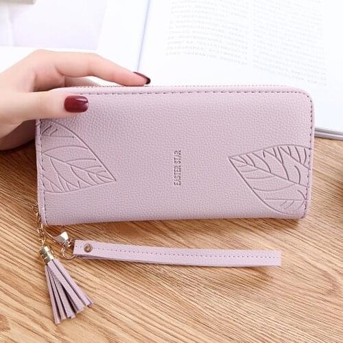 Realperky Women's Wallets With Zippers
