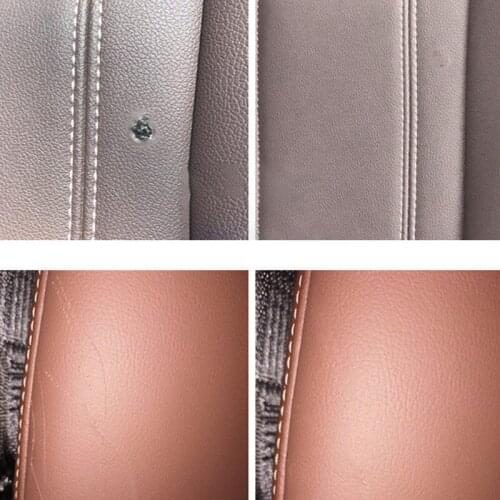 65g/Bottle Non-toxic Resin Repair Liquid Leather Recoloring Cream Leather Repair Kits for Couches Car Seat Sofa