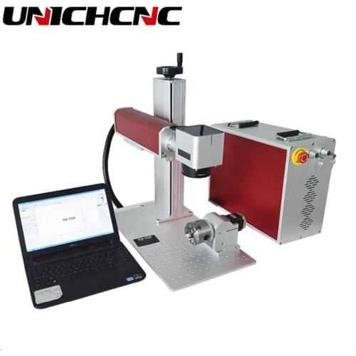UNICHCNC Handheld 20W 30W 50W Mopa color fiber marking machine