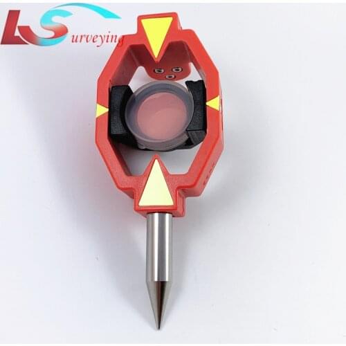 Brand NEW offset 0mm With Pole Tip soft bag Mini Prism For Leica Total Stations survey Free shipping support dropshipping