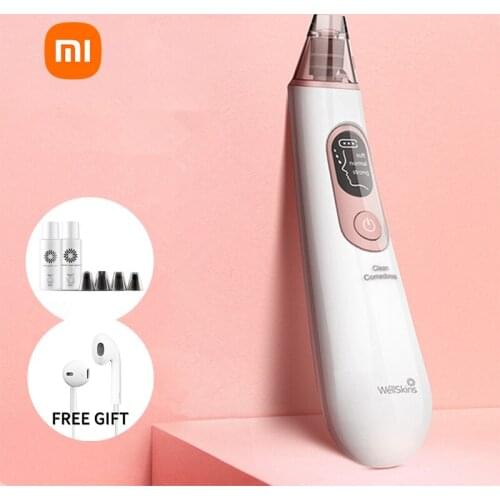 Xiaomi Youpin Blackhead Remover New Face Skin Care Facial Tools Beauty Vacuum Suction Nose Cleaner Black Pore Removal Home Use