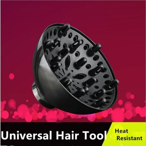 1PC DIY Universal Hair Tool Diffuser Wind Hair Curl Blower Salon Replacement Cover Funnel Shape Hairstyle Nozzle Hairdryer
