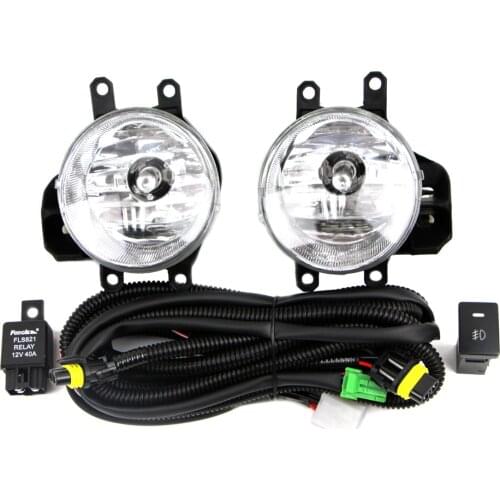12V Fog Lamp Kit H16 Light Bulb for Toyota Corolla Highlander RAV4 Tacoma Tundra 2014 2015 2016 Relay Wire Harness with Switch