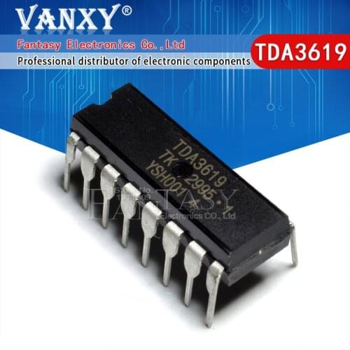 2PCS TDA3619 DIP-16 3619 DIP16