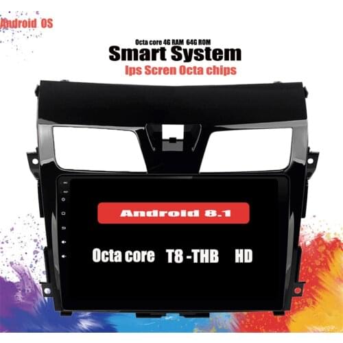 10.2" Octa Core Android 10.0 car radio GPS for nissan teana altima navigation dvd 2013 2014 2015 6G 128G Carplay Sim Head Unit