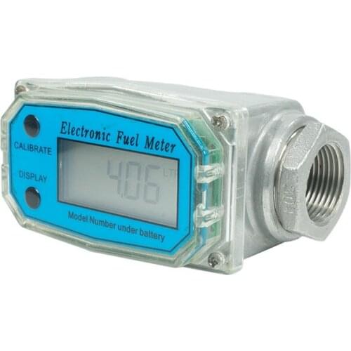 1.5" Electronic Diesel Fuel Oil Flow Meter WL Turbine Flow Meter