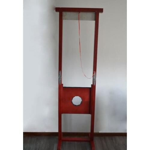 French Guillotine Magic Tricks Amazing Stage Magic Magia Illusion Gimmick Props Mentalism For Professional Magicians