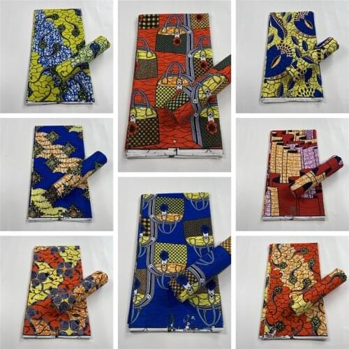2020 Hot Sale African wax Prints Fabric For Sewing Dress High Quality 100% Cotton Ankara wax Women Style
