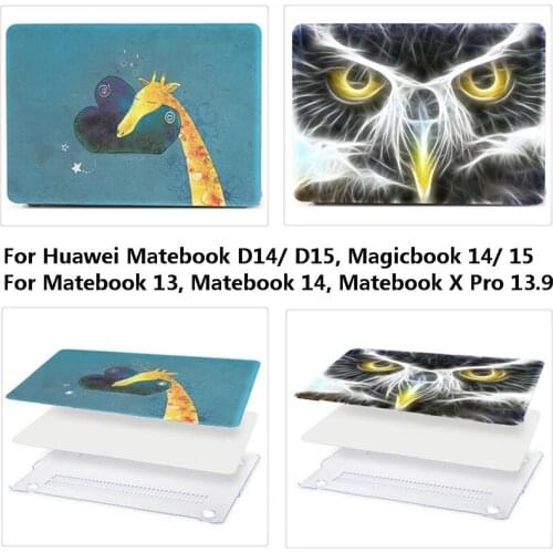 Brand New Anti-Scratch Laptop Replace Shell Cover For Honor Magicbook 15 14 For Huawei Matebook D14/D15/ 13/ 14/ X Pro 13.9 Case