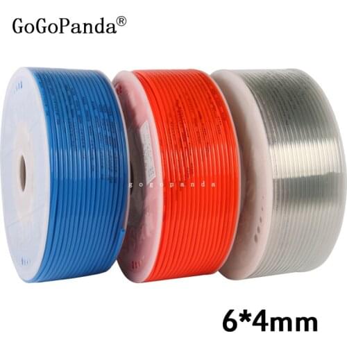 1 meter PU6*4mm Pneumatic Hose PU Tube OD 6mm ID 4mm Plastic Flexible Pipe Polyurethane Tubing