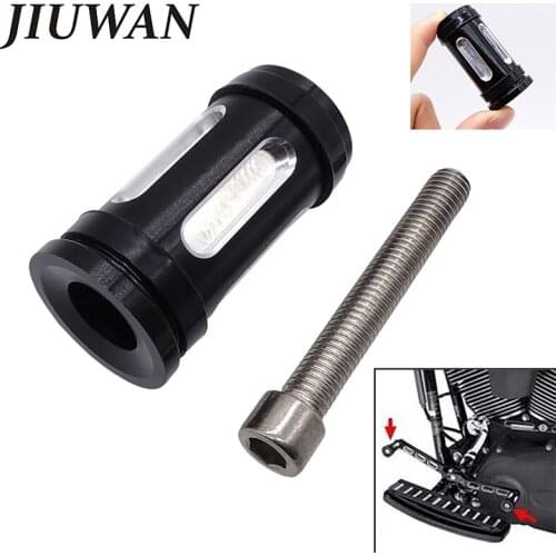 1pc Motorcycle Edge Cut Heel Toe Shifter Pin Cutting Board Shifter Displacement PEG for Harley Touring Dyna Softail Moto Pedals