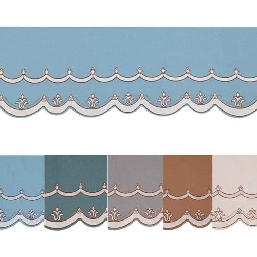 DUOFEIYA Roman Blinds On The Windows
