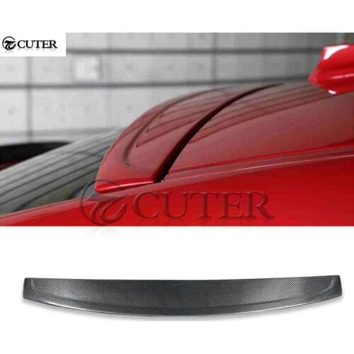F26 X4 3D style Carbon Fiber rear spoiler top wings roof wings for BMW X4 F26 body kit 14-UP