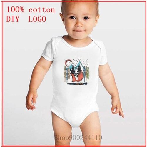 Fox MTB Cotton boy and girl Bodysuit Baby romper Body Suit Newborn Summer Baby One-Pieces Jumpsuit Ropa de bebe Infant