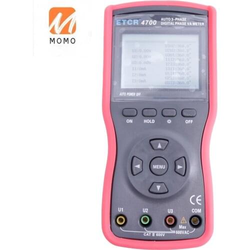 Intelligent Three Phase Digital Phase Volt-Ampere Meter